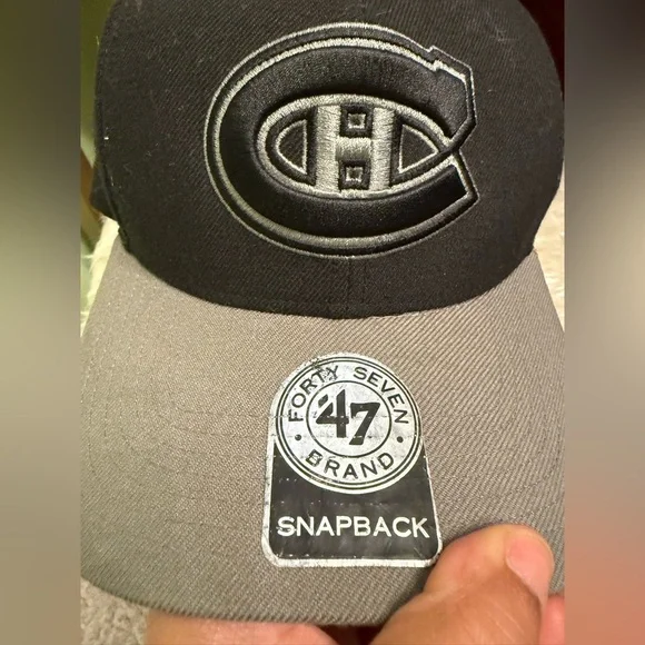 47 Brand Black Cap - Picture 4 of 6